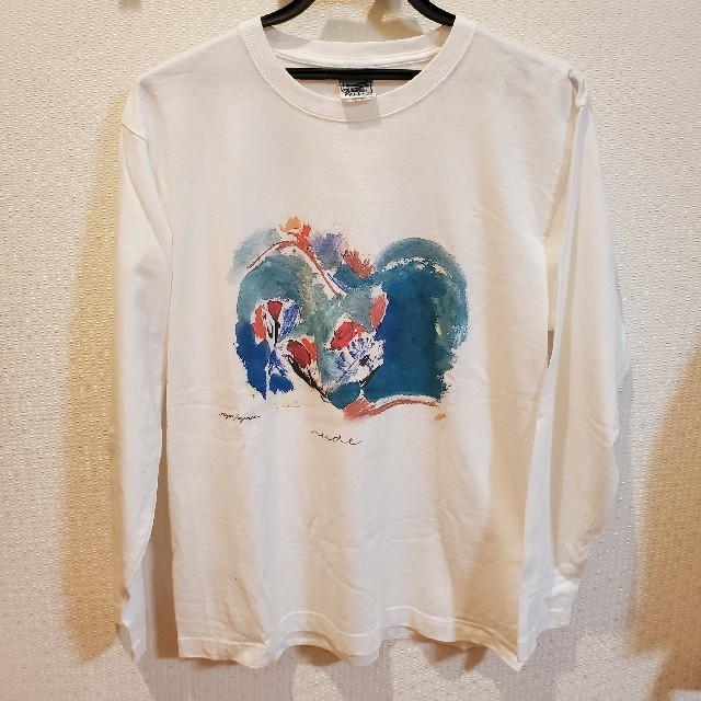 Lochie(ロキエ)のnude vintage オリジナル ロングTシャツ レディースのトップス(Tシャツ(長袖/七分))の商品写真