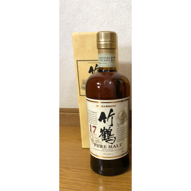 終売ニッカウヰスキー竹鶴ピュアモルト17年700ml 通販 19765円