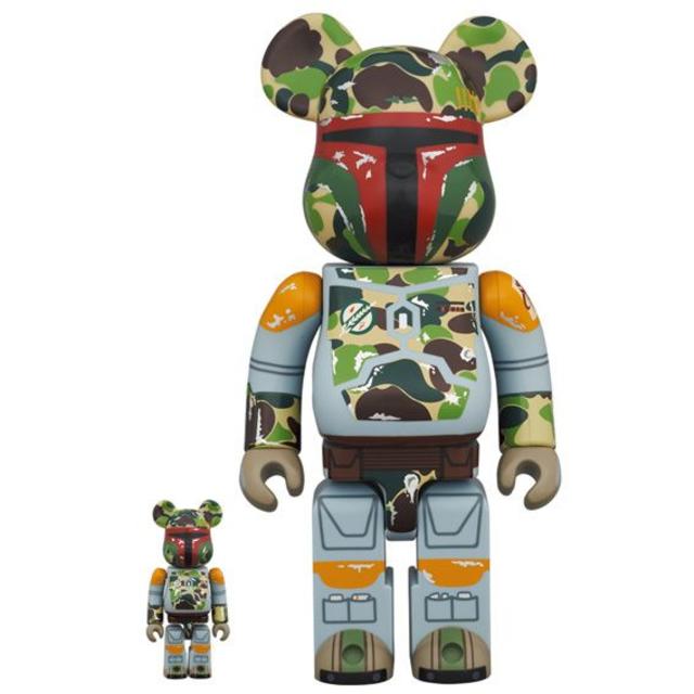 BAPE BOBA FETT BE@RBRICK 100% 400%