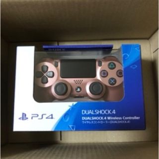 プレイステーション4(PlayStation4)のPS4ワイヤレスコントローラー dualshock4 ローズゴールド(その他)