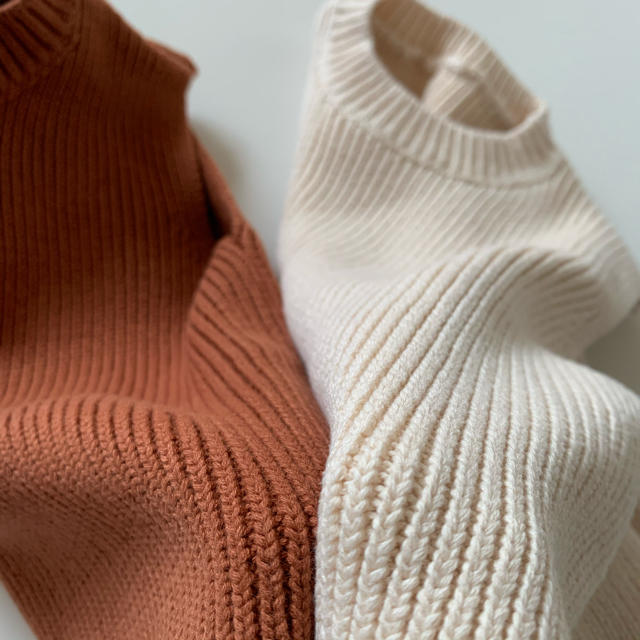 knit vest ニットベスト ベビー服 こども服  韓国子供服 キッズ/ベビー/マタニティのベビー服(~85cm)(ニット/セーター)の商品写真