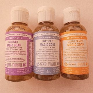 ドクターブロナー(Dr.Bronner)のドクターブロナー マジックソープ 59ml 3本セット(ボディソープ/石鹸)