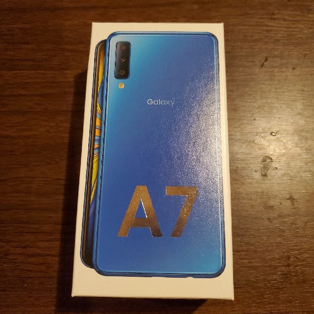 新品未開封】Galaxy A7 64GB ブルー