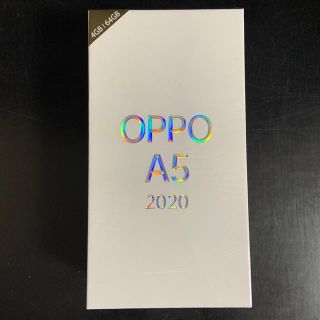 ラクテン(Rakuten)の楽天　OPPO A5 2020 新品未開封(スマートフォン本体)