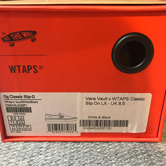 W)taps(ダブルタップス)のWTAPS VANS OG CLASSIC SLIP ON LX メンズの靴/シューズ(スニーカー)の商品写真