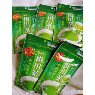 【溶かすだけ】500杯分★　5袋　インスタント緑茶　粉茶　レトルト　粉末　抹茶(茶)