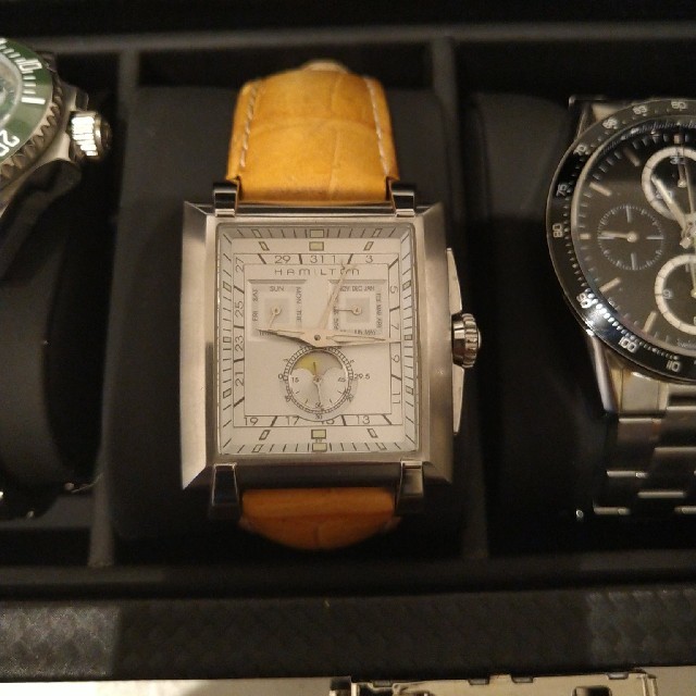 Hamilton(ハミルトン)のハミルトン トレント ムーンフェイス プラピ 廃盤 メンズの時計(腕時計(アナログ))の商品写真