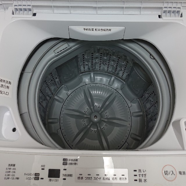 東芝(トウシバ)の【ぴょんす様専用】TOSHIBA 4.5kg電気洗濯機 AW-45M5 スマホ/家電/カメラの生活家電(洗濯機)の商品写真