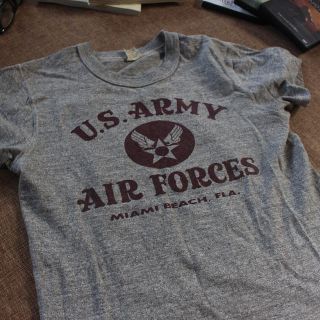 バズリクソンズ(Buzz Rickson's)のバズリクソンズＴシャツUSARMY AIRFORCESグレー(Tシャツ/カットソー(半袖/袖なし))