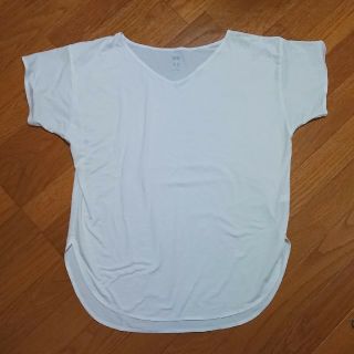 ユニクロ(UNIQLO)のUNIQLO エアリズム 白(Tシャツ(半袖/袖なし))