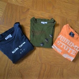 エル(ELLE)のご専用！　90サイズ　ロンT　3枚セット①(Tシャツ/カットソー)