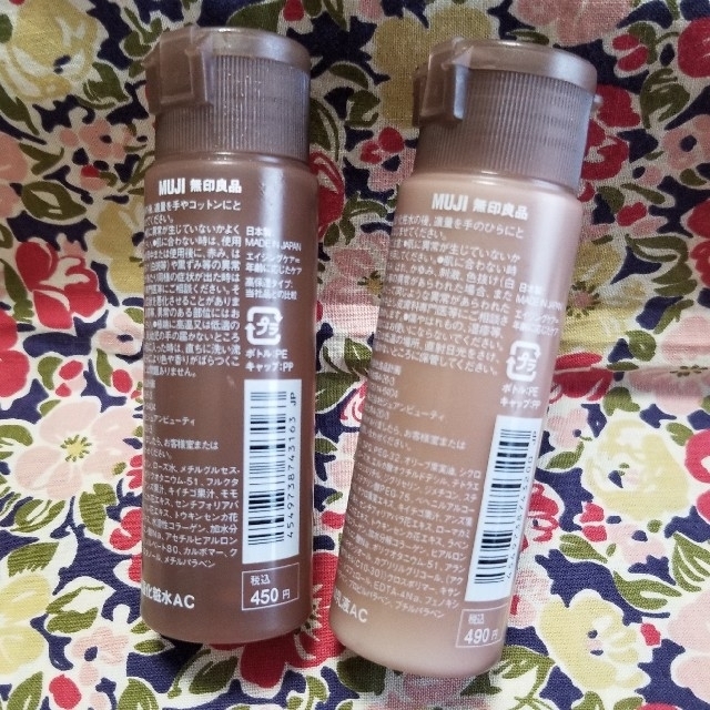 MUJI (無印良品)(ムジルシリョウヒン)の無印エイジングケア化粧水&乳液50mlセット コスメ/美容のスキンケア/基礎化粧品(化粧水/ローション)の商品写真