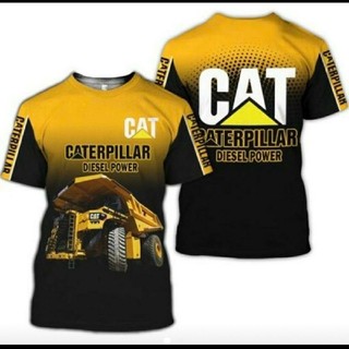 【1点限り！】CAT 　Tシャツ　イエロー×ブラック(Tシャツ/カットソー(半袖/袖なし))