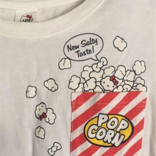 サンリオ(サンリオ)のハローキティ  ポップコーンTシャツ(Tシャツ(半袖/袖なし))