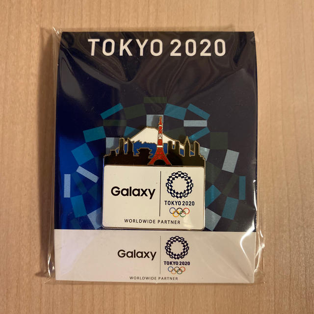 Galaxy(ギャラクシー)のTOKYO2020 ピンバッジ エンタメ/ホビーのコレクション(ノベルティグッズ)の商品写真