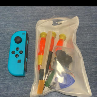 ニンテンドースイッチ(Nintendo Switch)のNintendo Switch Joy-Con /(左) ブルー（ジャンク品）(家庭用ゲーム機本体)