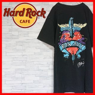 ★激レア★ ハードロックカフェ BON JOVI Tシャツ ボン ジョヴィ(Tシャツ/カットソー(半袖/袖なし))