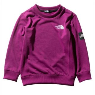 ザノースフェイス(THE NORTH FACE)のあんちゃん様専新品 ノースフェイス スクエア ロゴ  トレーナー 150 140(Tシャツ/カットソー)