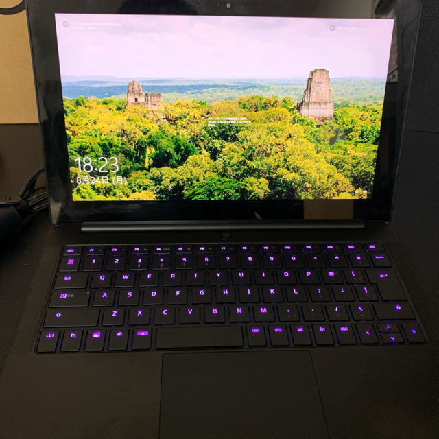 LAZER(レイザー)のrazer blade stealth 2016モデル　準ジャンク スマホ/家電/カメラのPC/タブレット(ノートPC)の商品写真