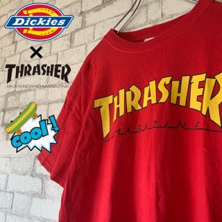 ディッキーズ(Dickies)の【コラボ】Dickies×THRASHER ディッキーズ×スラッシャー/Tシャツ(Tシャツ/カットソー(半袖/袖なし))