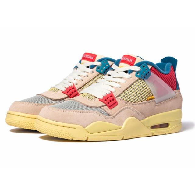 UNION×NIKE AIR JORDAN4 GUAVAICE 27.0