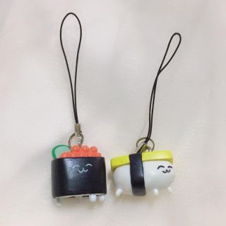 タカラトミー(Takara Tomy)の𓊆 おしゅしキーホルダーいくら&たまご2点セット 𓊇 (キーホルダー)