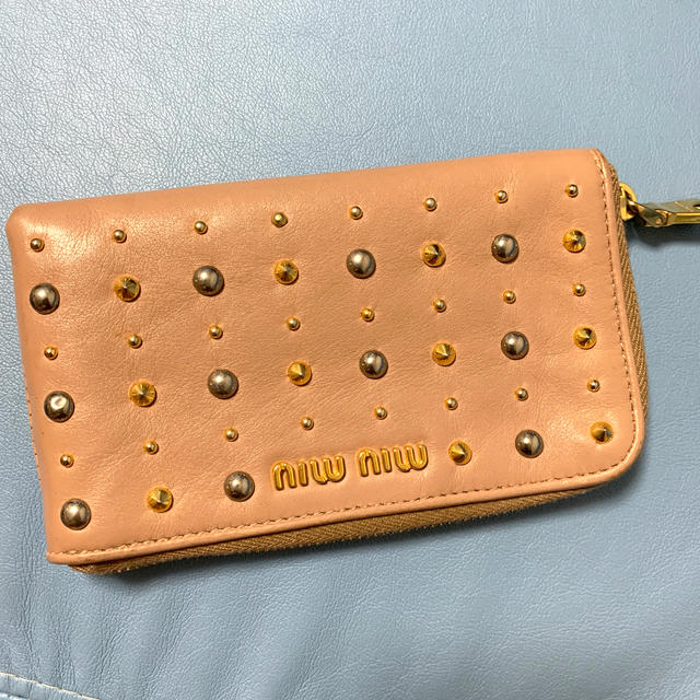 miumiu(ミュウミュウ)のmiumiu カード、コインケース レディースのファッション小物(コインケース)の商品写真