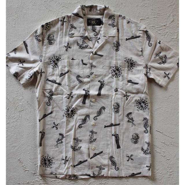 RRL ダブルアールエル CAMP SHIRTS アロハシャツ Sサイズ-