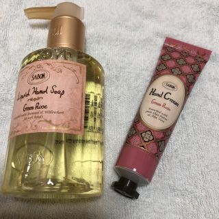 サボン(SABON)のSABONハンドソープ&ハンドクリーム　グリーン・ローズ(ハンドクリーム)