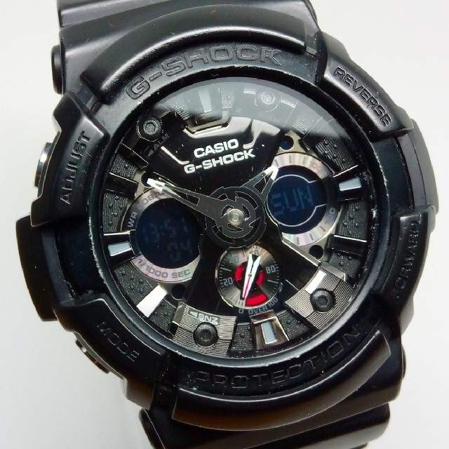 美品☆ G-SHOCK GA-201-1AJF