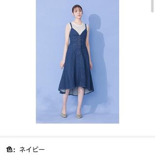 ジルバイ ジル スチュアート(JILL by JILLSTUART) デニムワンピース ...