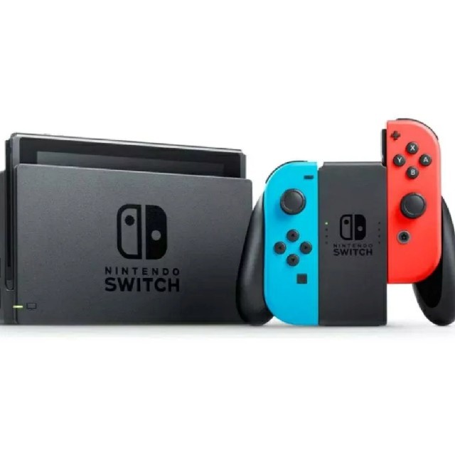 新型 Nintendo Switch スイッチ ネオンブルー 本体 新品未使用