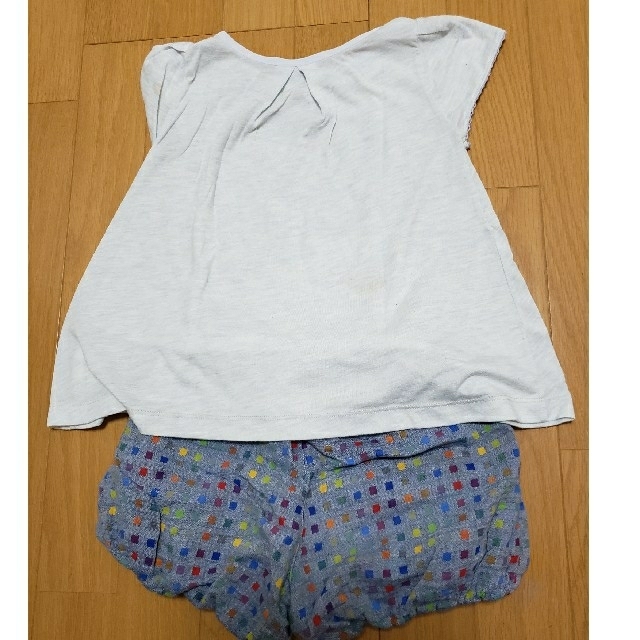 ANNA SUI mini(アナスイミニ)のhannaさま専用　アナスイミニ　Tシャツ　キュロット　セット　110 キッズ/ベビー/マタニティのキッズ服女の子用(90cm~)(Tシャツ/カットソー)の商品写真