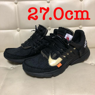 ナイキ(NIKE)のyaeba様専用ページ 中古NIKE  OFF-WHITE AIR PRESTO(スニーカー)