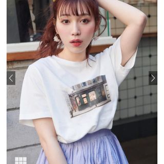 グレイル(GRL)の【新品未使用❗️】フォトプリントＴシャツ(Tシャツ(半袖/袖なし))