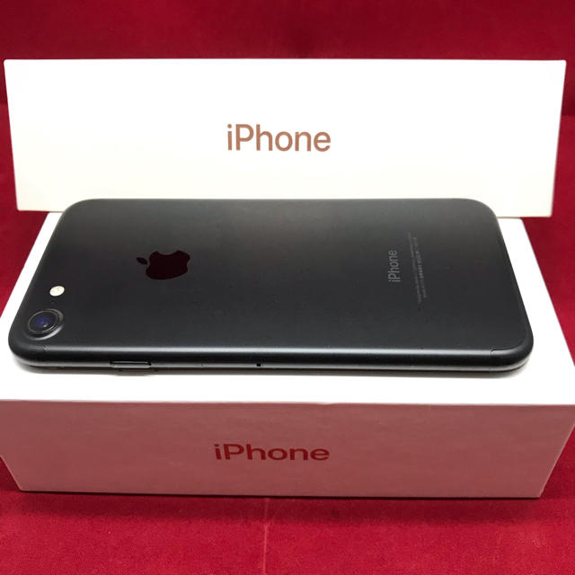 Apple - SIMフリー iPhone7 128GB ブラック 美品 電池交換済の通販 by ...