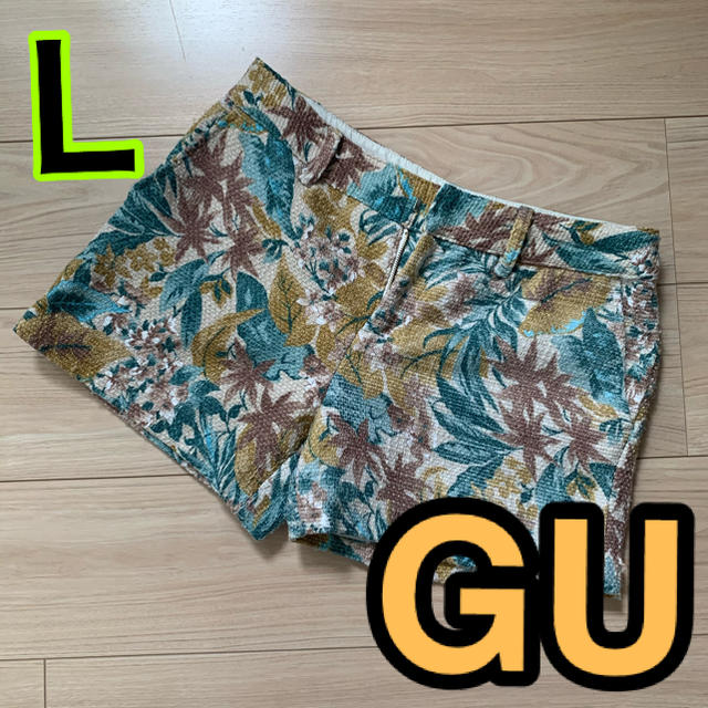 GU(ジーユー)の【送料込み】ショートパンツ　Ｌサイズ レディースのパンツ(ショートパンツ)の商品写真