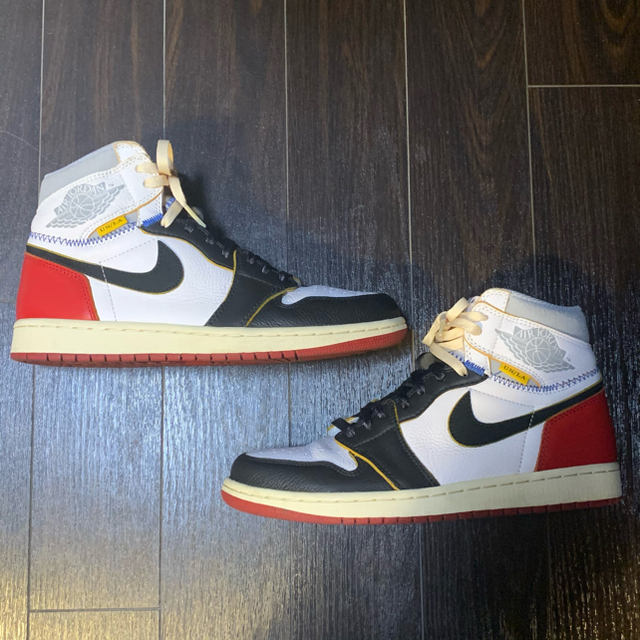 UNION Air Jordan 1 Black Toe 27.5cm 極美品