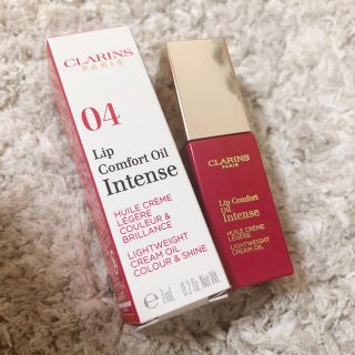 クラランス(CLARINS)のクラランス♡リップコンフォートオイルインテンス04(口紅)