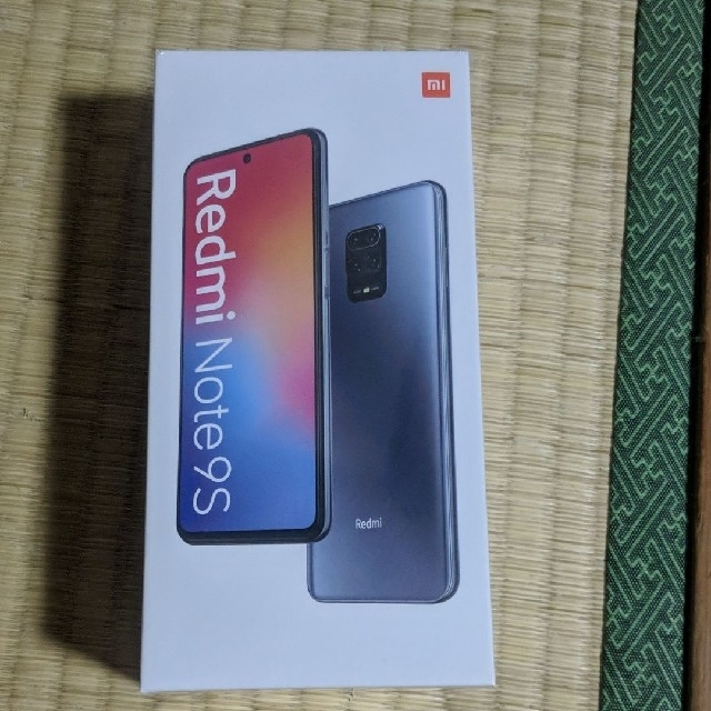 xiaomi redmi note9s　新品