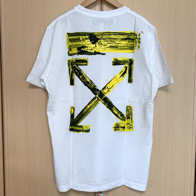 XL OFF WHITE ARROWS Tシャツ オフホワイト ロゴ