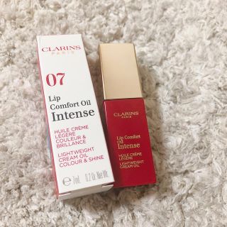 クラランス(CLARINS)のクラランス♡リップコンフォートオイルインテンス07(口紅)