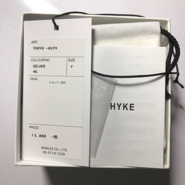 HYKE(ハイク)のHYKE イヤーカフ レディースのアクセサリー(イヤーカフ)の商品写真