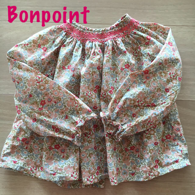 Bonpoint(ボンポワン)のりこママ様専用＊Bonpoint刺繍ブラウス キッズ/ベビー/マタニティのベビー服(~85cm)(シャツ/カットソー)の商品写真
