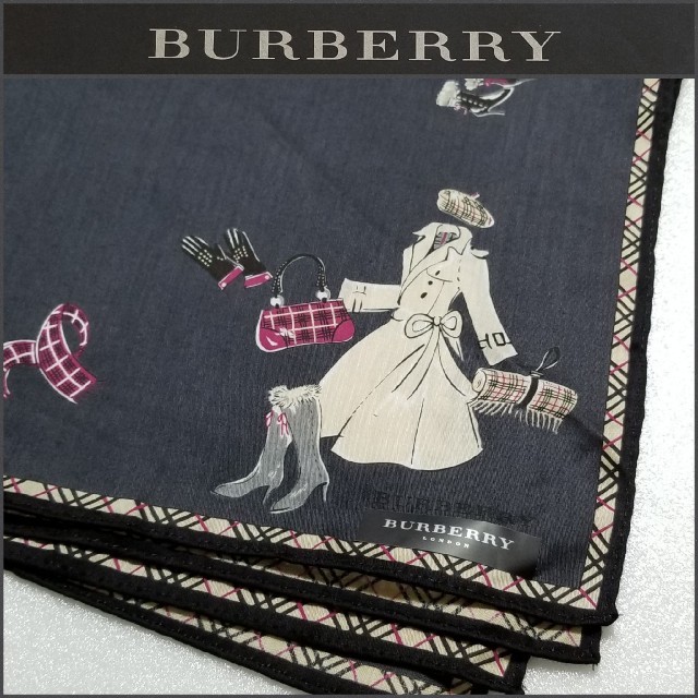 BURBERRY(バーバリー)のBURBERRYハンカチ・トレンチコート・ファッション レディースのファッション小物(ハンカチ)の商品写真