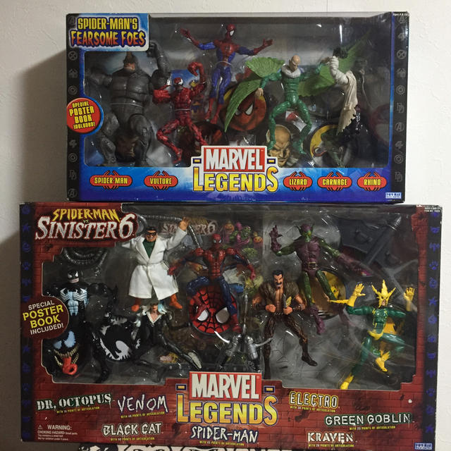 マーベルレジェンド スパイダーマン BOX 2セット