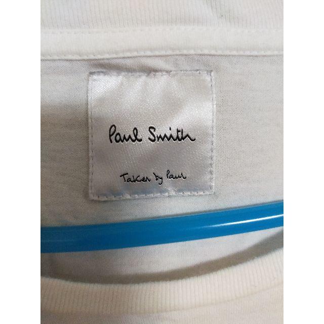Paul Smith(ポールスミス)の【売り尽くし】Paul smith　フォトTシャツ　半袖　Uネック　白　訳アリ メンズのトップス(Tシャツ/カットソー(半袖/袖なし))の商品写真