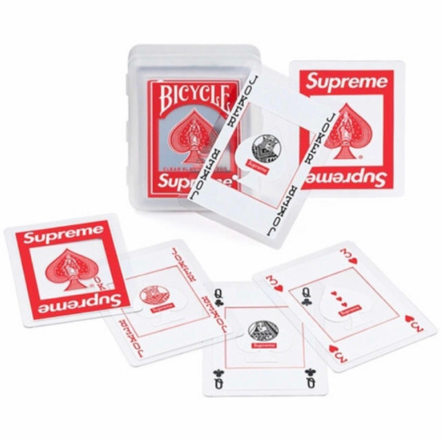 Supreme(シュプリーム)のSupreme Bicycle Clear Playing Cards エンタメ/ホビーのテーブルゲーム/ホビー(トランプ/UNO)の商品写真