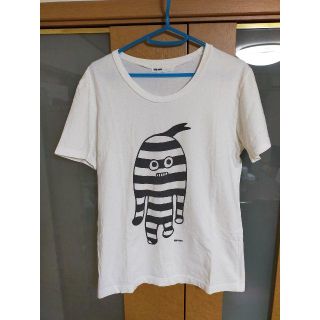 ネネット(Ne-net)の【売り尽くし】Nenet　ネネット　よこしまさん　キャラT　Uネック　白　希少(Tシャツ/カットソー(半袖/袖なし))