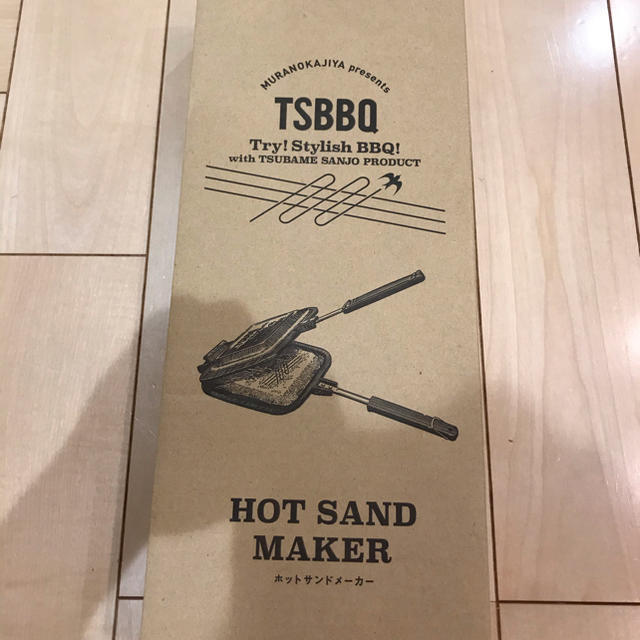 TSBBQ 村の鍛冶屋　ホットサンドメーカー　新品